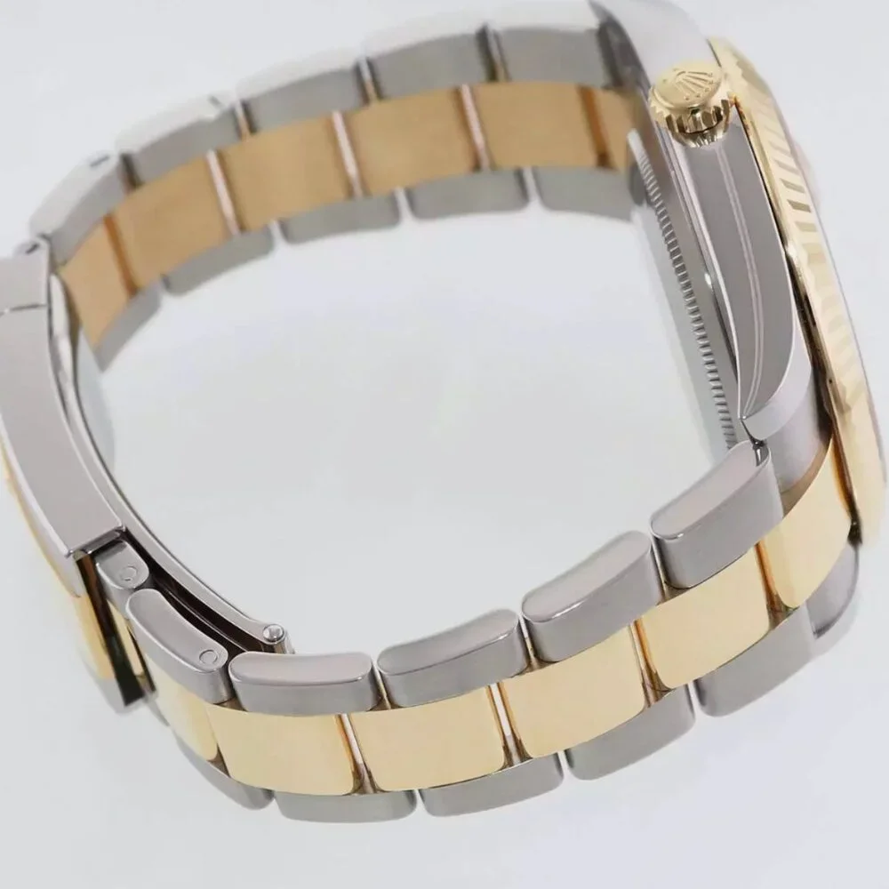 MINT Rolex Champagne 41mm Diamond Watch